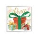 preview thumbnail 2 of 16, iCanvas "Presents and Notes IV" by Lanie Loreth Framed Canvas Print White - 12x12