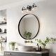 preview thumbnail 26 of 51, Modern 3-Light Bathroom Vanity Light Minimal Globe Glass Wall Sconce