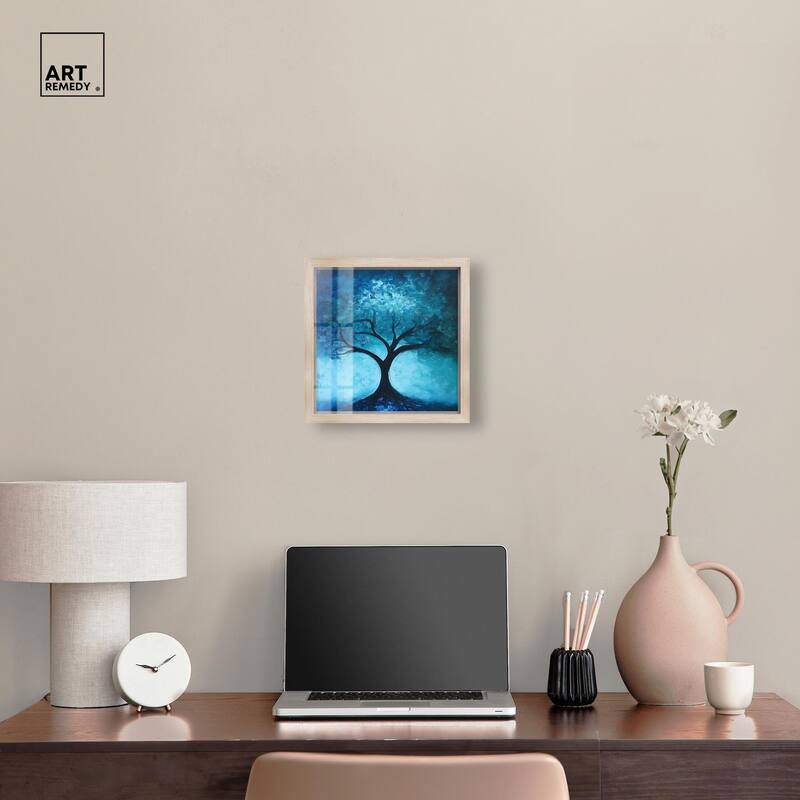 Tree of Opposites III Shadowbox by Art Remedy