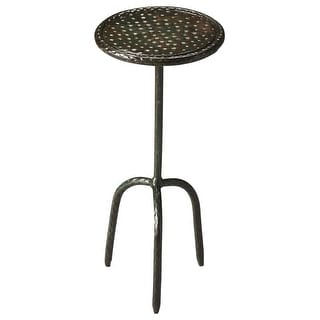 Handmade Butler Founders Iron End Table (India)