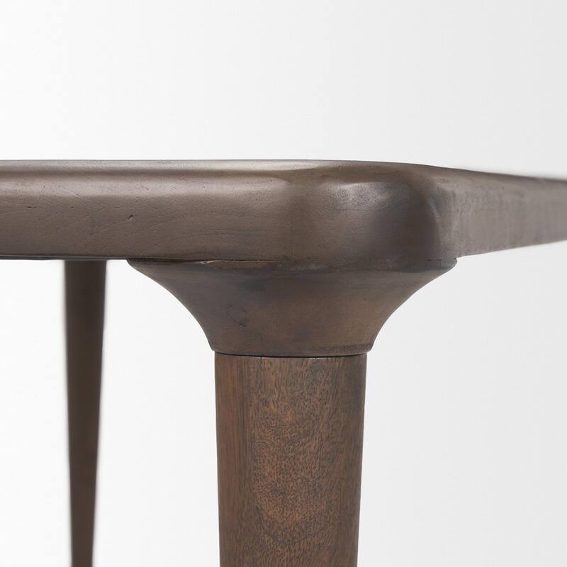 Suvan 72" Medium Brown Rectangular Solid Wood Table