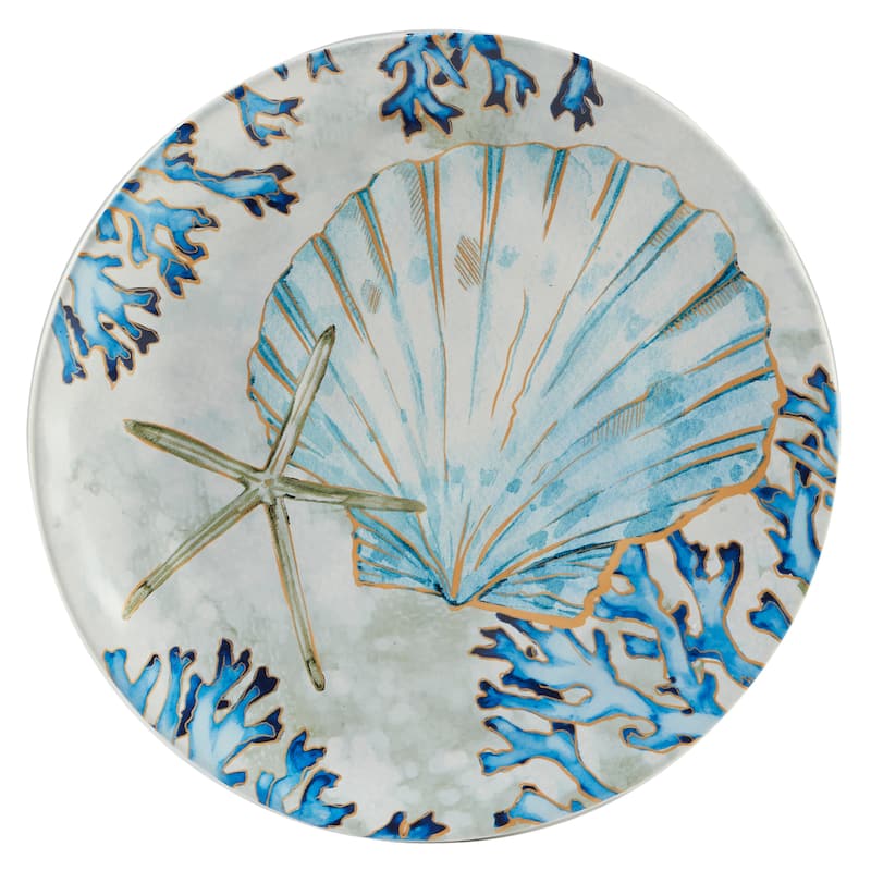 Certified International Playa Shells 16-piece Dinnerware Set, Service for 4
