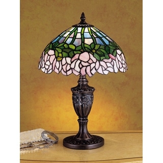 Meyda Tiffany Stained Glass / Tiffany Accent Table Lamp from the - Bed ...