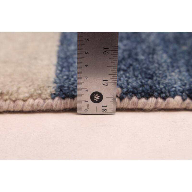 ECARPETGALLERY Hand-knotted Peshawar Ziegler Light Khaki Wool Rug - 5'0 x 6'10