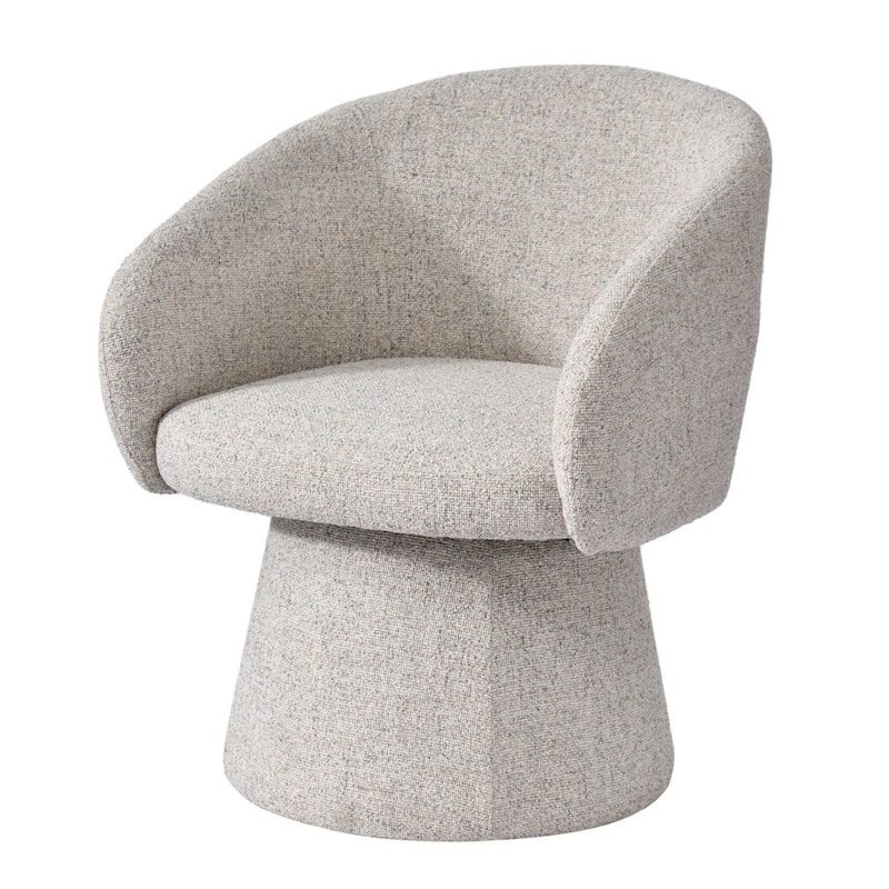 Allegra Upholstered Club Chair - Grey