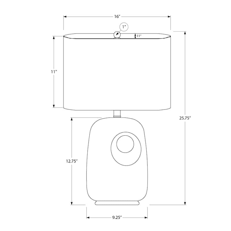 Contemporary Table Lamp