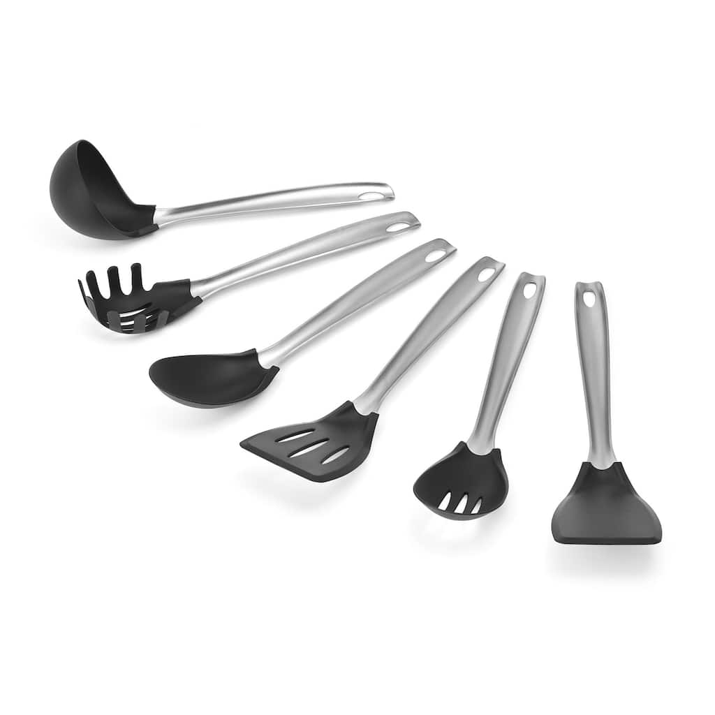 Amco 6 Piece Nylon Utensil Set - 15.74" H