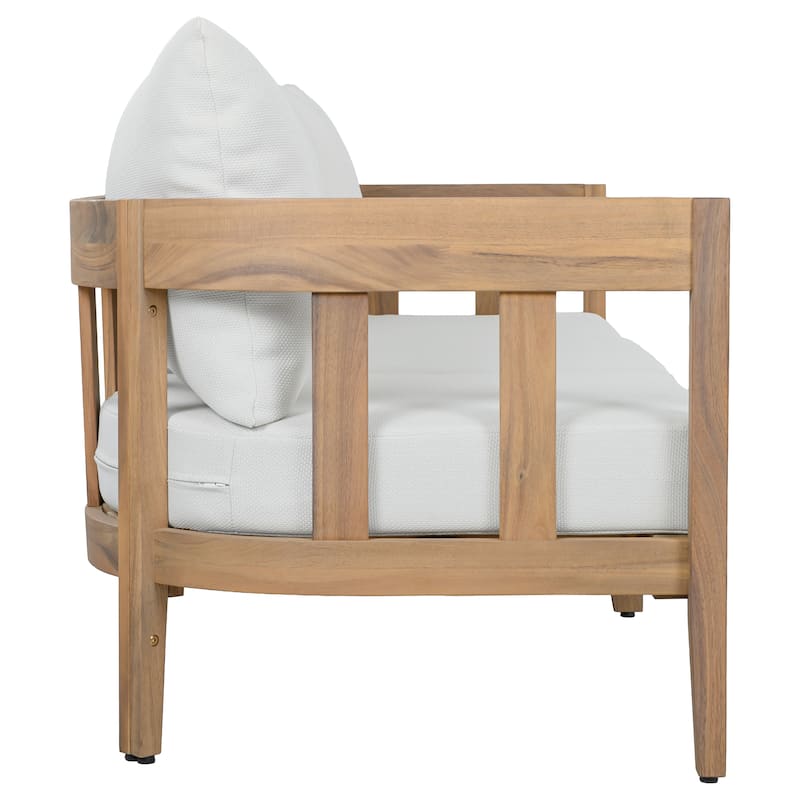 SAFAVIEH Outdoor Living Owen 3 Seater Sofa.