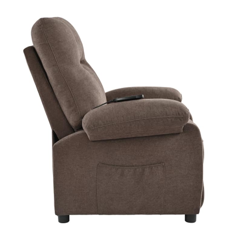 160° Recliner Chair for Elderly Seniors-Power Reclining Chair with 8-Point Massage & Heating, Soft Chenille Fabric