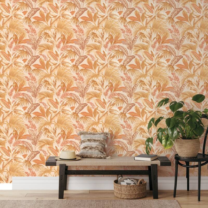 Tempaper & Co.® Havana Palm Removable Peel and Stick Wallpaper 28 sq