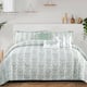 Serenta 6 Piece Mayfair Printed Microfiber Quilts Coverlet Set
