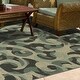 preview thumbnail 6 of 7, Contemporary Traditional Damask Indoor/ Outdoor Area Rug by Superior