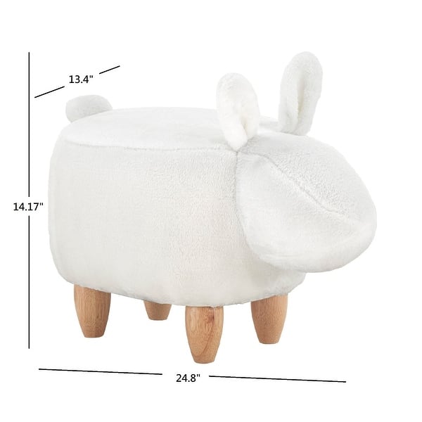 dimension image slide 1 of 4, iQ Friends - Animal Ottomans by iNSPIRE Q Junior