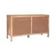 preview thumbnail 7 of 10, Linon Heaton 2-Door Bohemian Wooden Cabinet