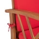 preview thumbnail 62 of 117, SAFAVIEH Fontana 4-piece Acacia Solid Wood Outdoor Conversation Patio Set