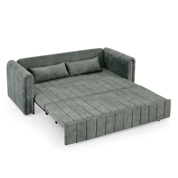 Amazon.com: UKII Mainstays Studio Futon, Gray Linen