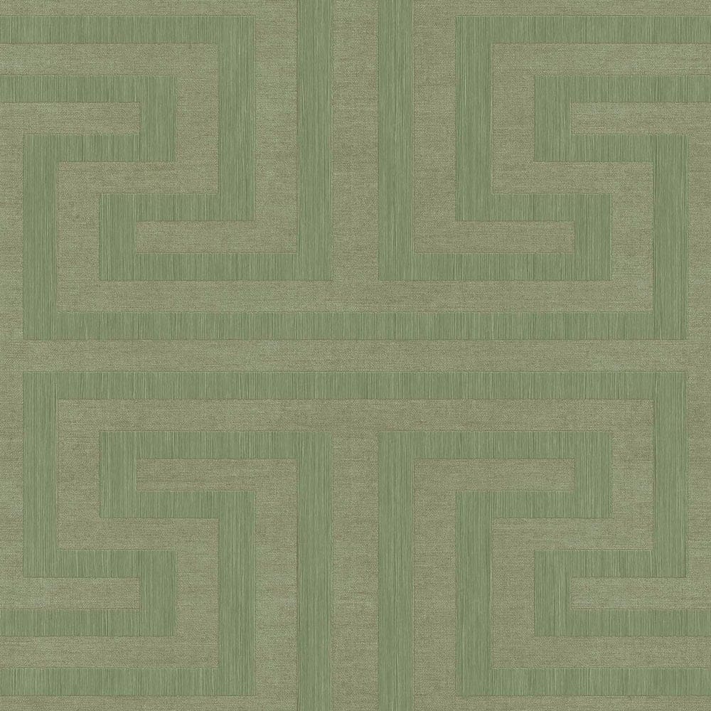 Galerie Wallcoverings Synergy Collection Geometric Maze Matte Finish Vinyl on Non-woven Wallpaper Roll