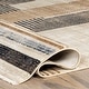 preview thumbnail 16 of 14, Nuloom Aline Contemporary Striped Fringe Area Rug