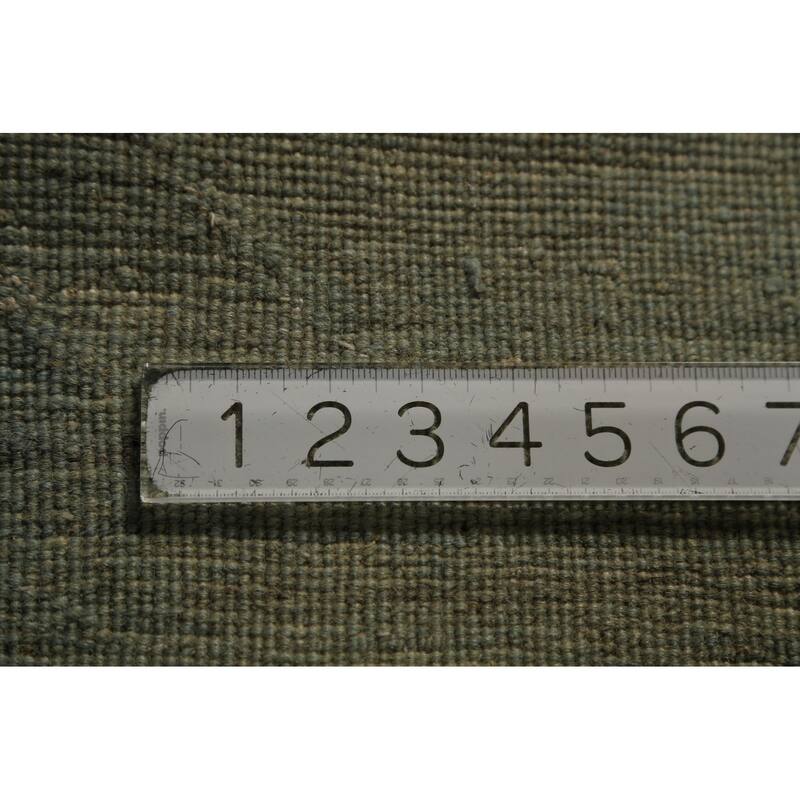 Modern Gabbeh Oriental Rug Handmade Bedroom Wool Carpet - 2'9" x 3'10"