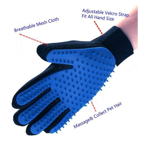 Shop Homvare Pet Grooming Glove Hair Remover Brush Pet Brushes