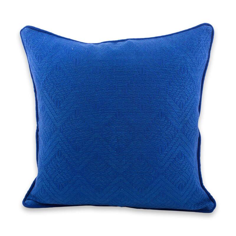 Novica Handmade Sky Nuances Cotton Cushion Cover