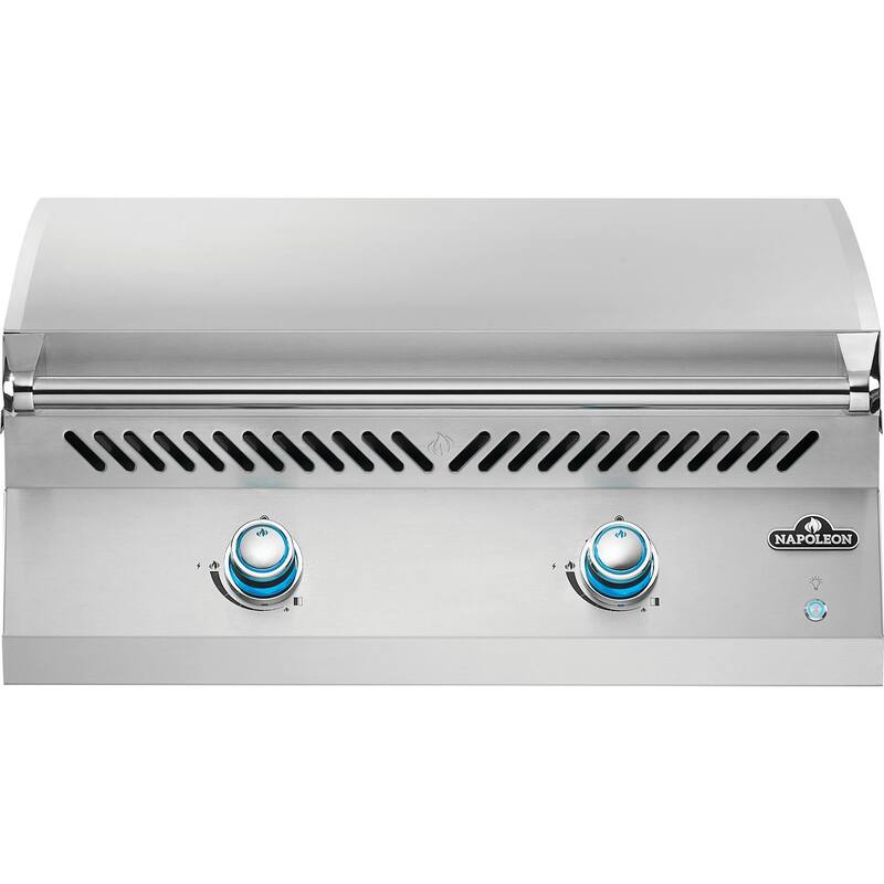 Napoleon BIG32FTP 700 Series 34" Wide Liquid Propane Gas Built-In Flat - Stainless Steel
