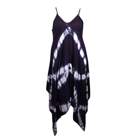 women's plus size tie dye dresses