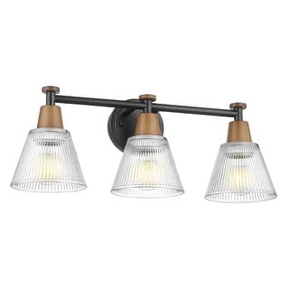 3-Light 22" Farmhouse Bathroom Vanity Light