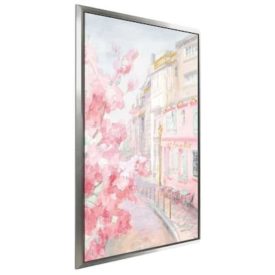 "Pastel Paris II" Print on Floating Canvas