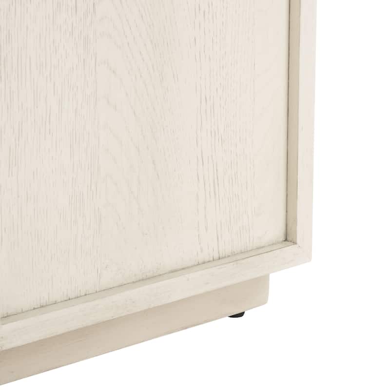 SAFAVIEH Couture Zeus 4 Door Wood Media Stand - 58"W x 18"D x 24"H