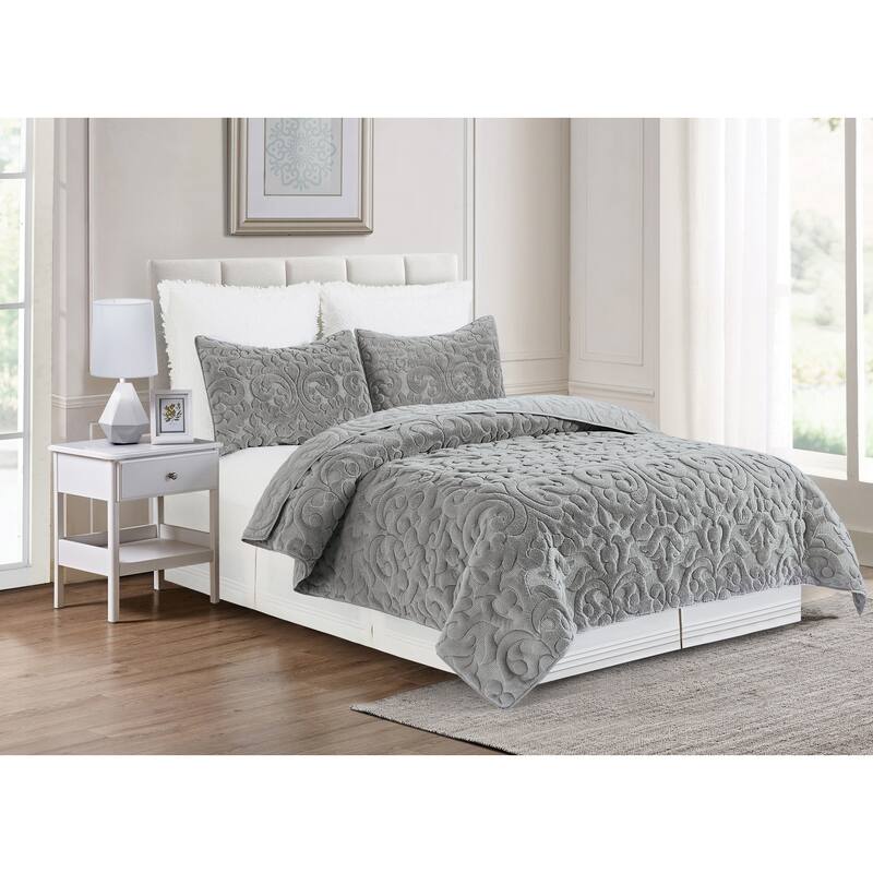 White Tailored Bed Skirt