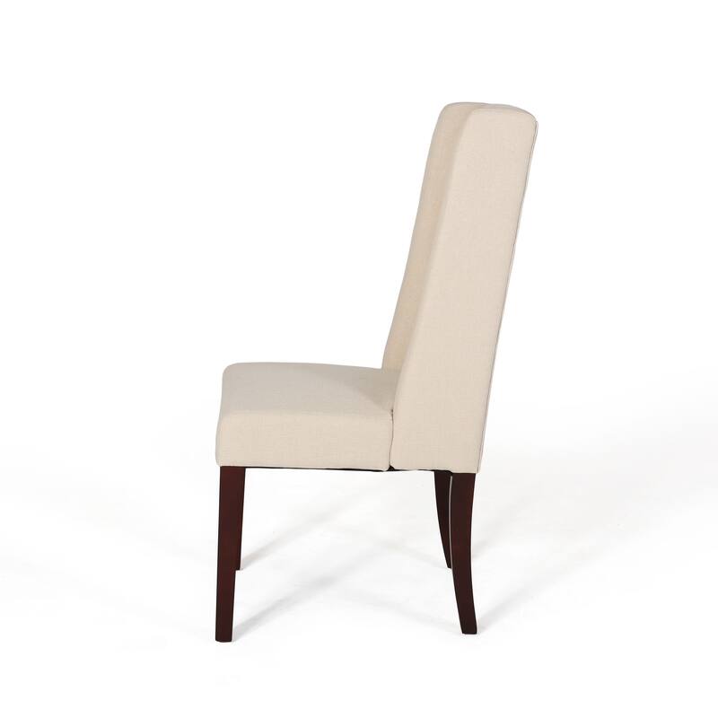 Blount Wooden Dining Chair with Fabric Cushions (Set of 2) by Christopher Knight Home
