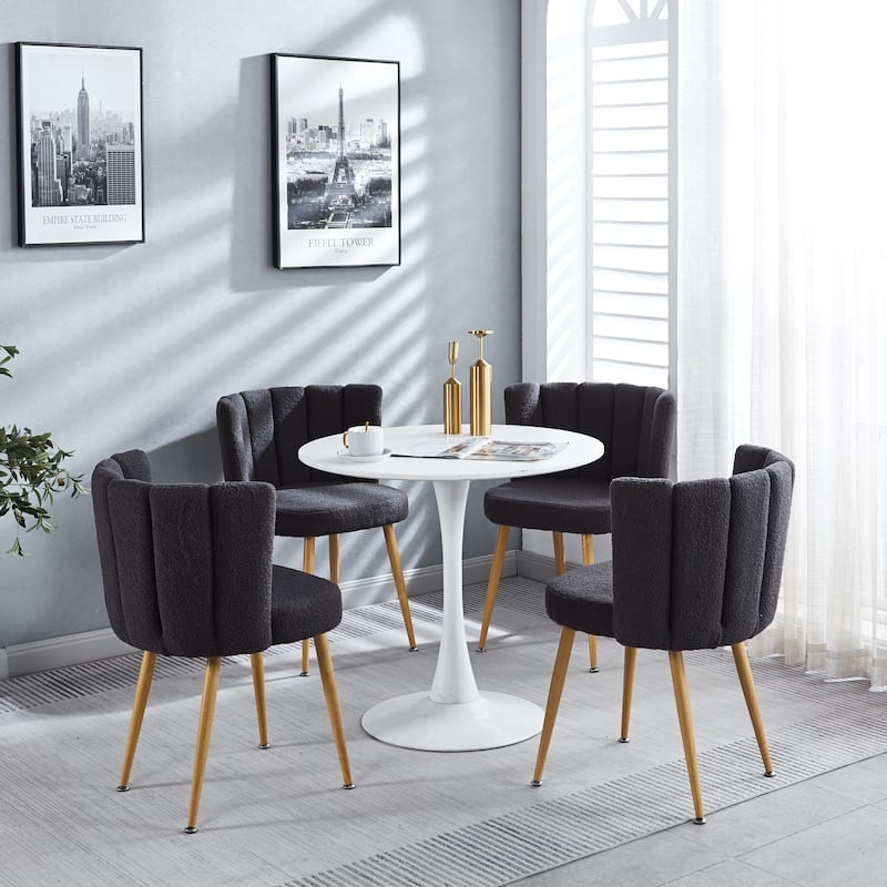 Upholstered Accent Chair Dining Chair Set of 2