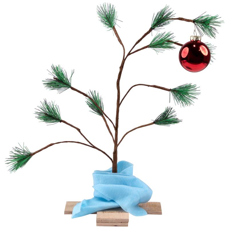 Peanuts The Original Charlie Brown Christmas Tree - 24" - Unlit - 2 Foot