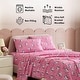 preview thumbnail 59 of 82, HLC.ME Printed Kids Bed Sheets - Patterned Bed Sheet Set - Wrinkle Resistant & Ultra Soft - For Mattresses up to 15 Inches Deep