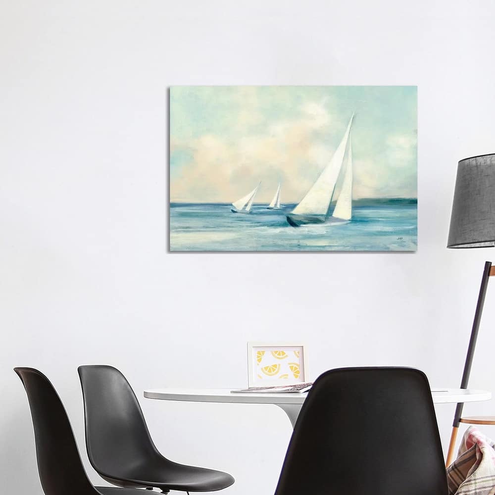 iCanvas "Sailboats at Sunrise" by Julia Purinton Canvas Print