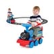 preview thumbnail 13 of 31, 6V Electric Kids Ride On Car Toy Train with 16 Pieces Tracks - 20.3" x 8.5" x 13.6"(L x W x H) Navy