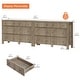 preview thumbnail 15 of 25, WAMPAT White Dresser for Bedroom, Baby Dressers Wood Closet Storage Organizer Cabinet