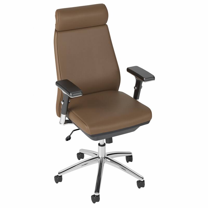 Bush Business Metropolis High Back Leather Executive Office Chair