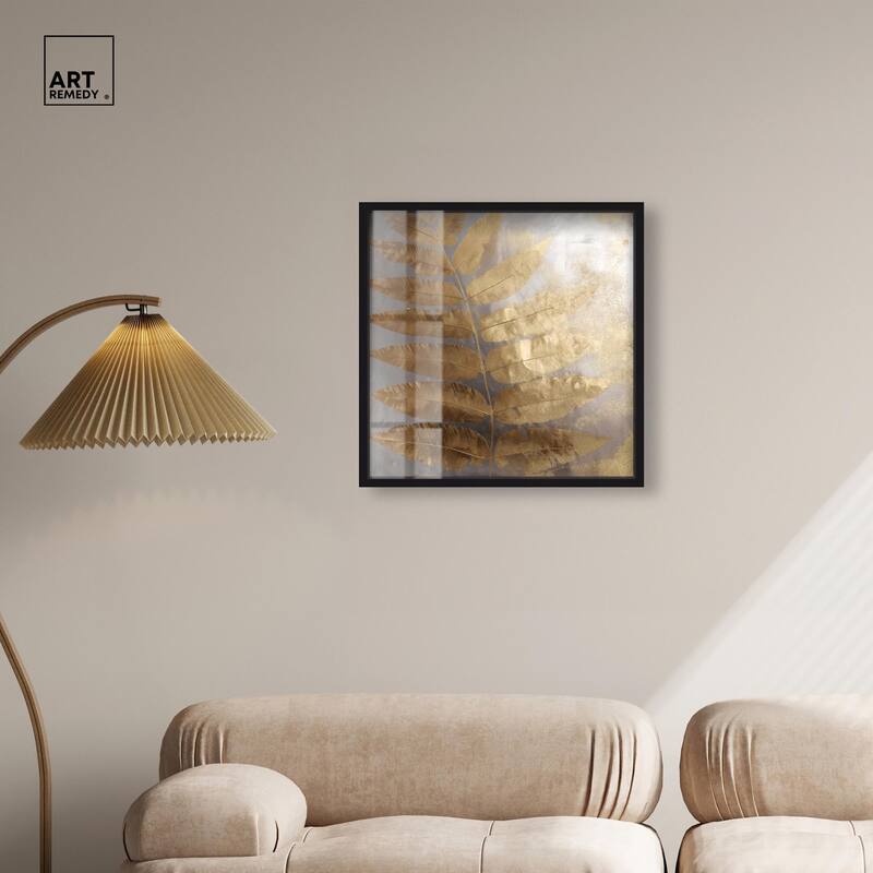 Golden Canopy (II) Shadowbox by Art Remedy