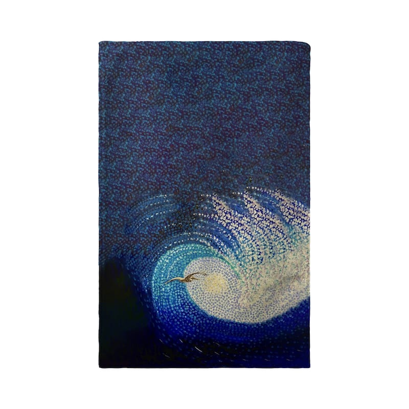 Wave and Pelican Kitchen Towel - 16x25