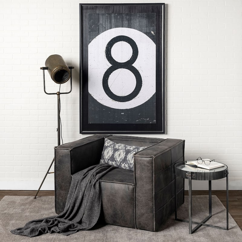 Debdou Gold Metal Adjustable Cinema-Style Floor Lamp