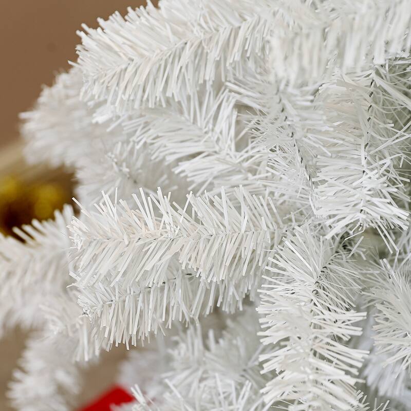 Realistic 6FT Pine-Shaped Artificial Christmas Tree with Easy Assembly
