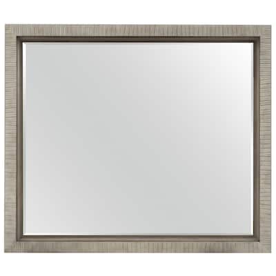 Hooker Furniture Elixir 42" x 36" Rectangular Beveled Rubberwood