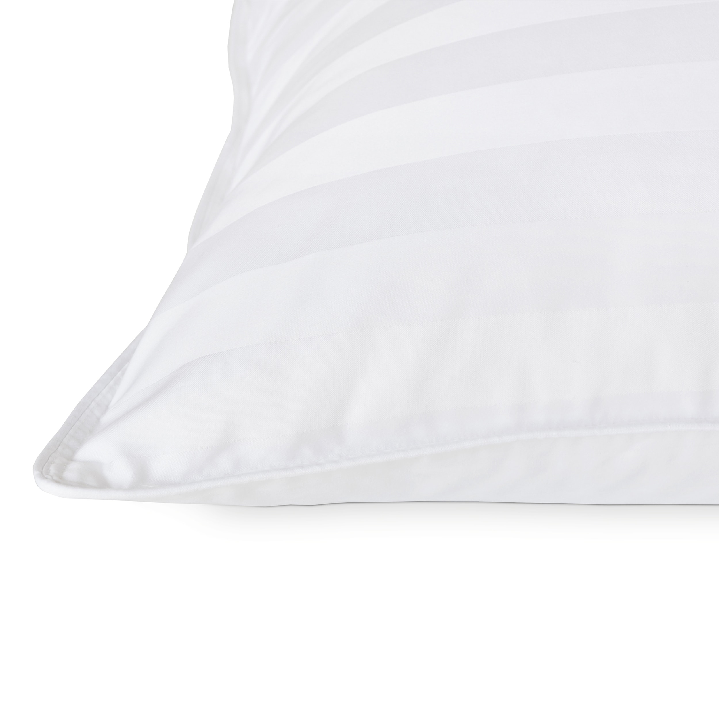 Extra soft Damask Cotton White Down Stomach Sleeper Pillow On