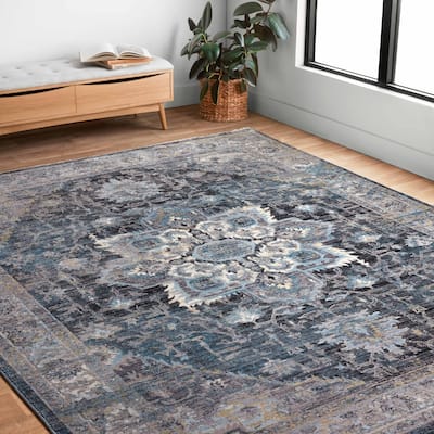 Alexander Home Hondo Boho Medallion Area Rug
