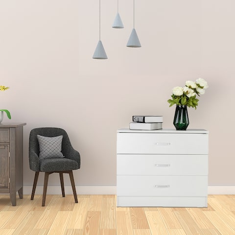 Wood Simple Dresser 3-Drawer Chest