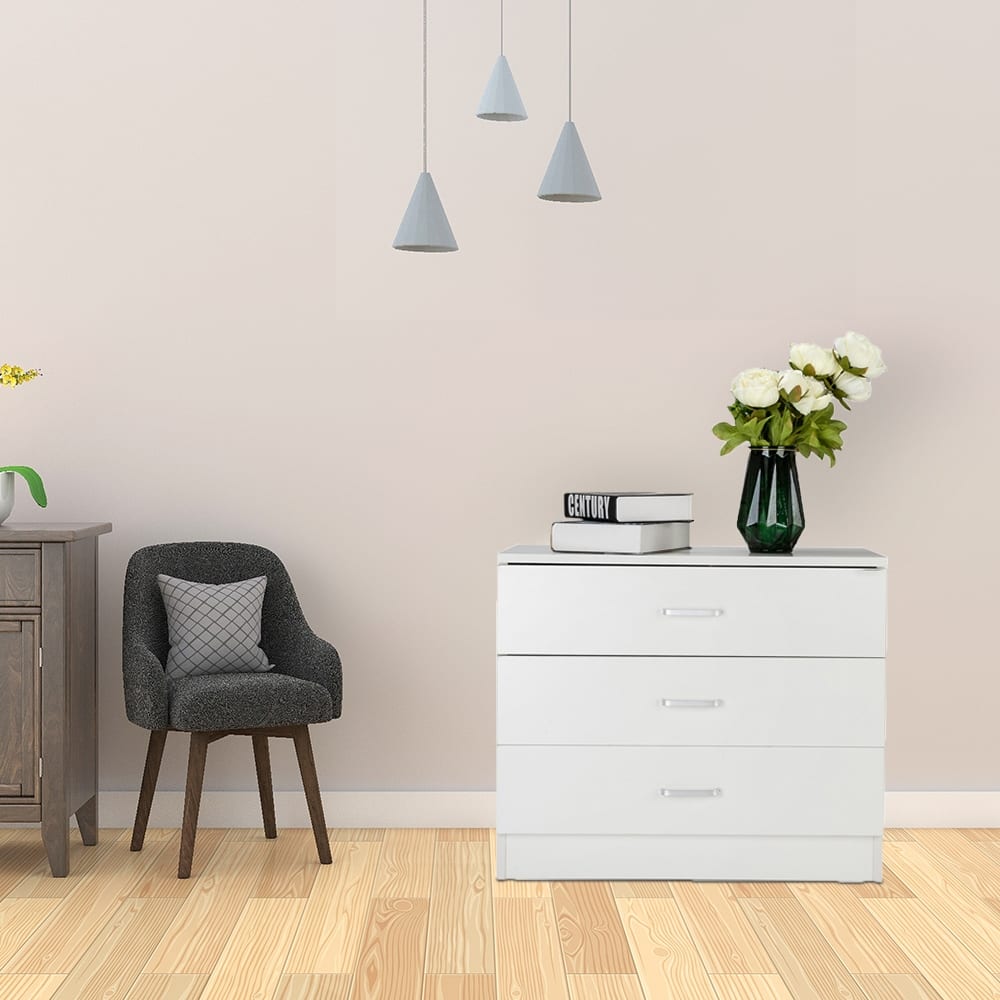 Wood Simple Dresser 3-Drawer Chest