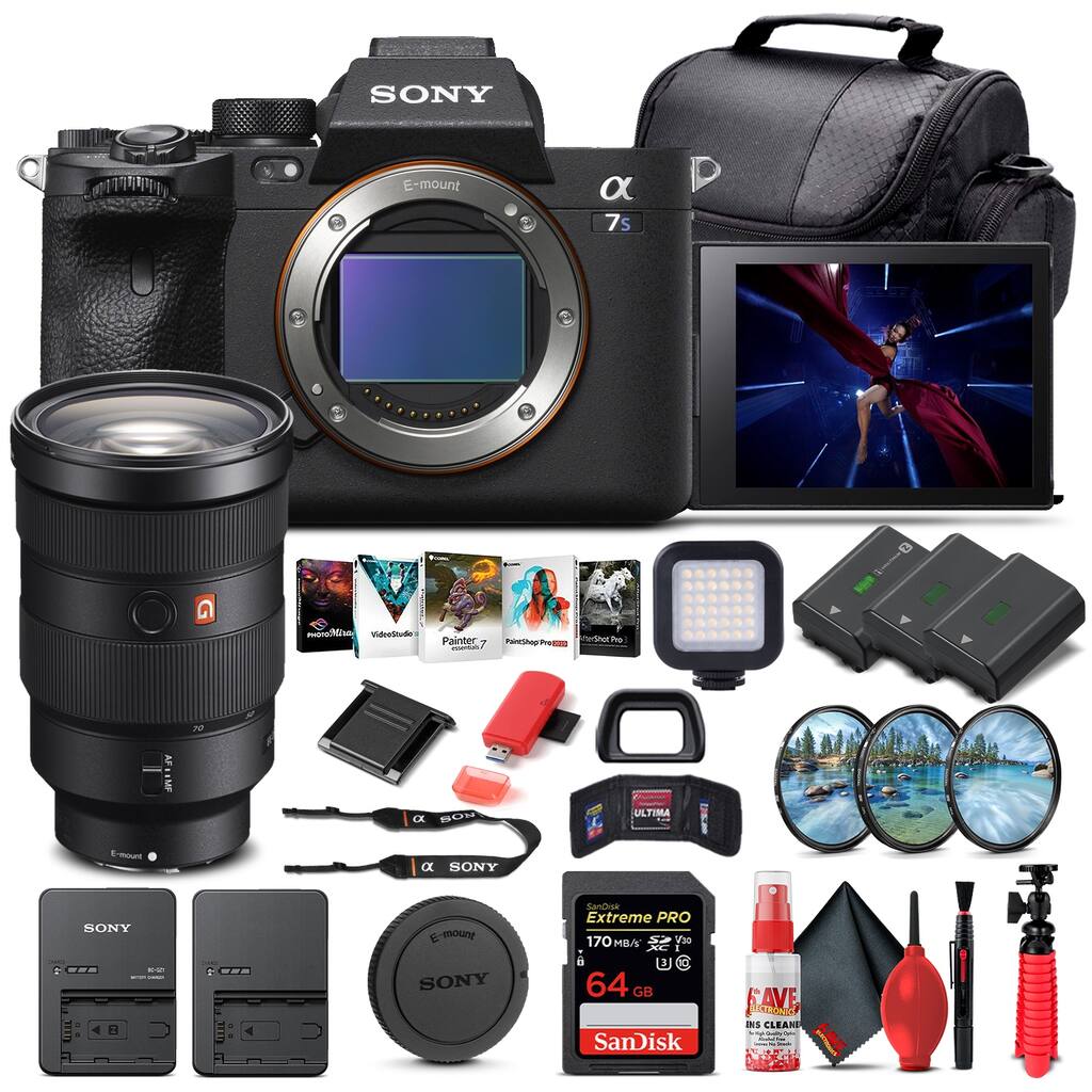 Sony Alpha a7S III Mirrorless Camera W/ Sony FE 24-70mm Lens -