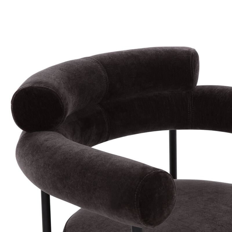 Poly & Bark Bolus Dining Chair - Performance Fabric for Stain and Spill Resistant